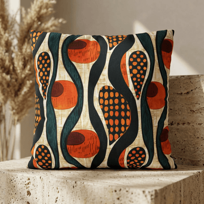 Mudcloth Throw Pillow Covers | African Tribal Cushion - SANKTUARI DECOR