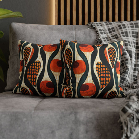 Mudcloth Throw Pillow Covers | African Tribal Cushion - SANKTUARI DECOR