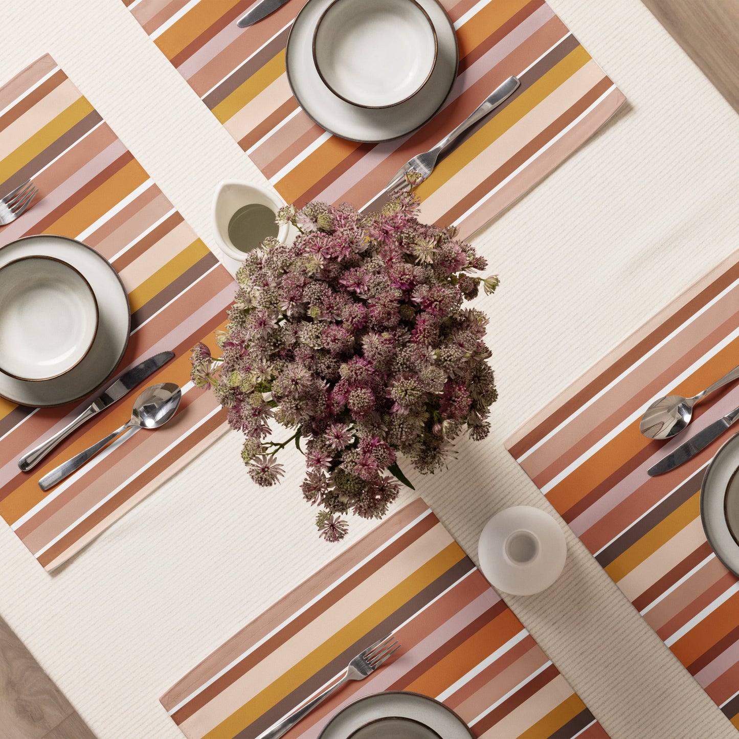 Pastel Stripes Placemat Set of 4 - SANKTUARI DECOR
