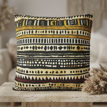 Stripes_and_Dots_Mudcloth_Pillow video