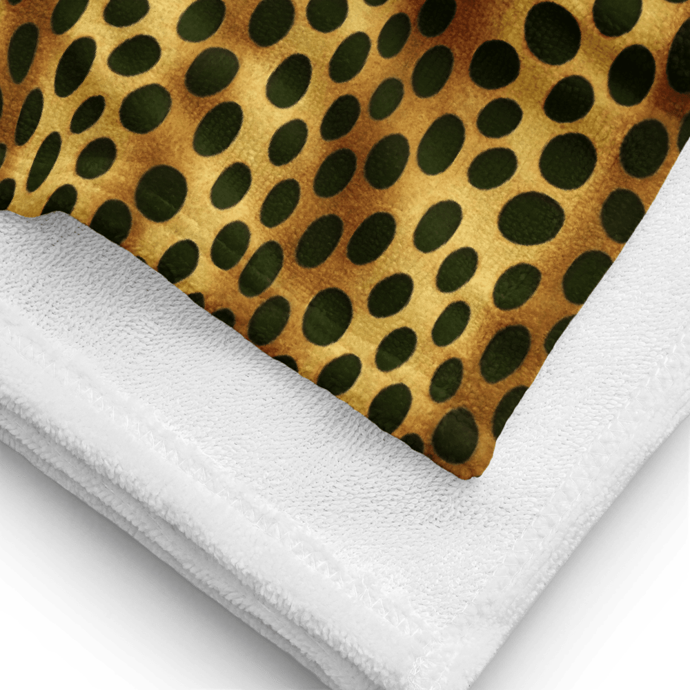 Retro Jungle Pattern Towel - SANKTUARI DECOR