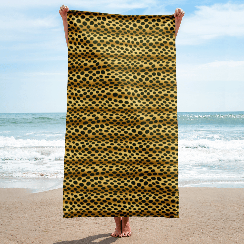 Retro Jungle Pattern Towel - SANKTUARI DECOR