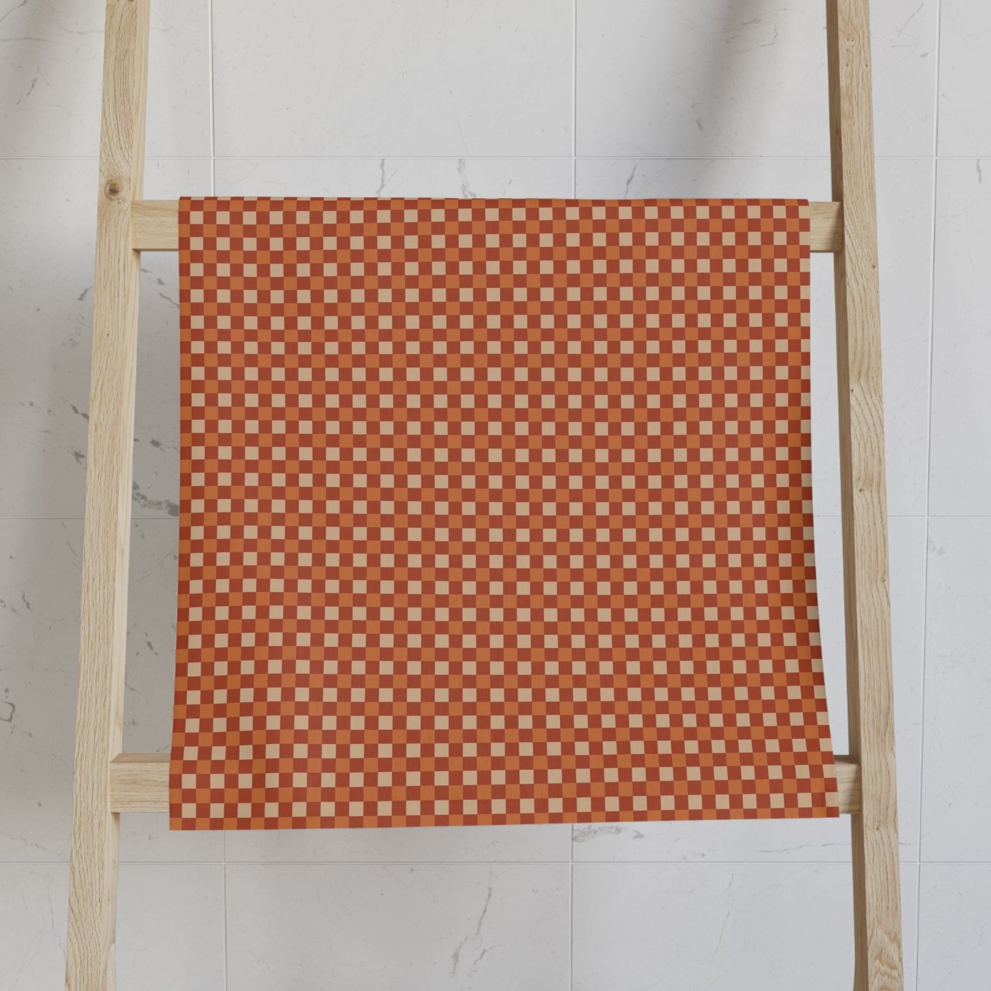Rustic Checkered Hand Towel - SANKTUARI DECOR