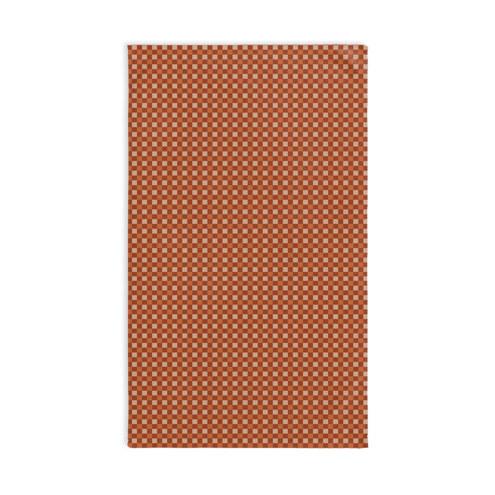 Rustic Checkered Hand Towel - SANKTUARI DECOR