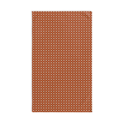 Rustic Checkered Hand Towel - SANKTUARI DECOR