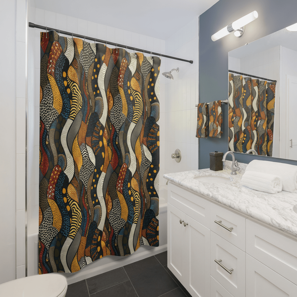 Snake Print Bathroom Set - SANKTUARI DECOR