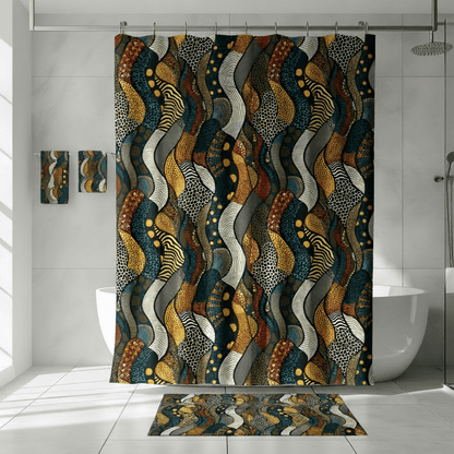 Snake Print Bathroom Set - SANKTUARI DECOR