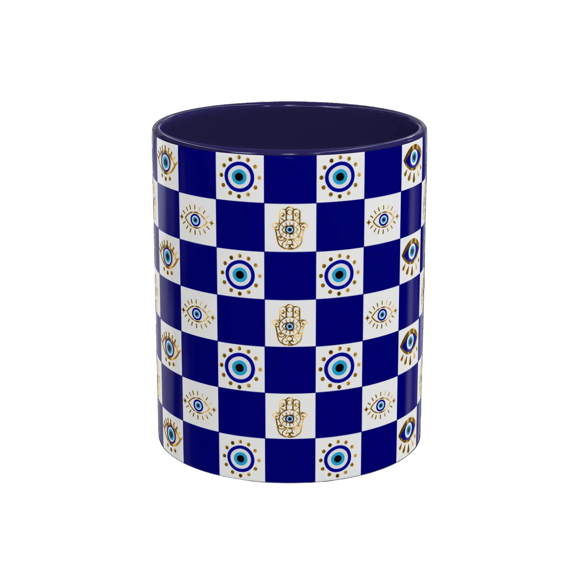 Spiritual Morning Protection Set | Evil Eye Doormat Mug Coaster Bundle - SANKTUARI DECOR