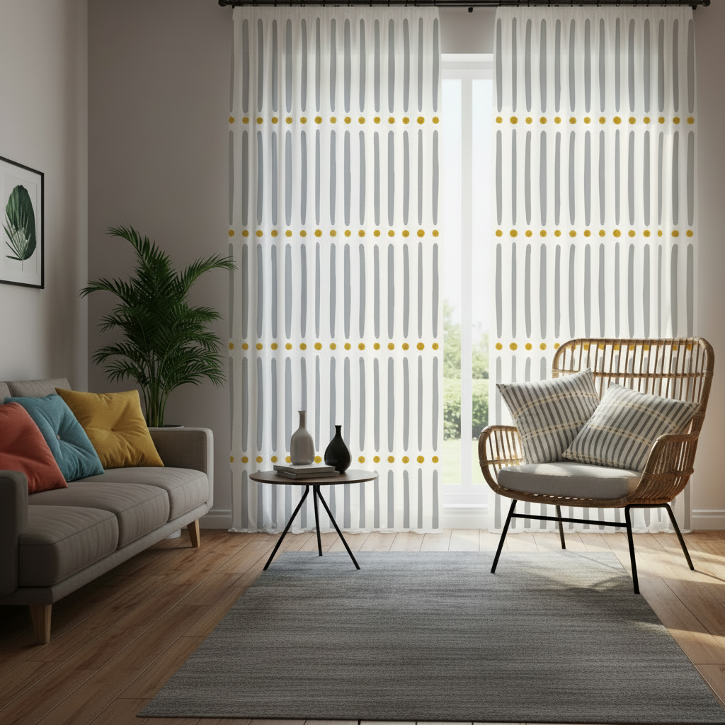 White Gold Mud Cloth - Rattan Chair No Blanket